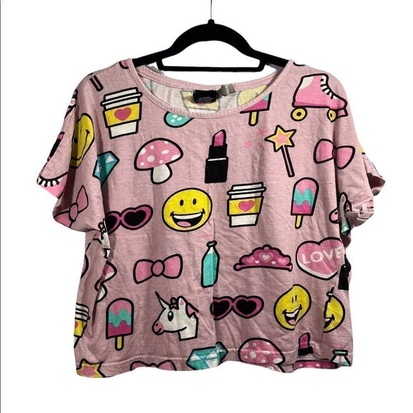 Smiley World PJ Top - Picture 2 of 7